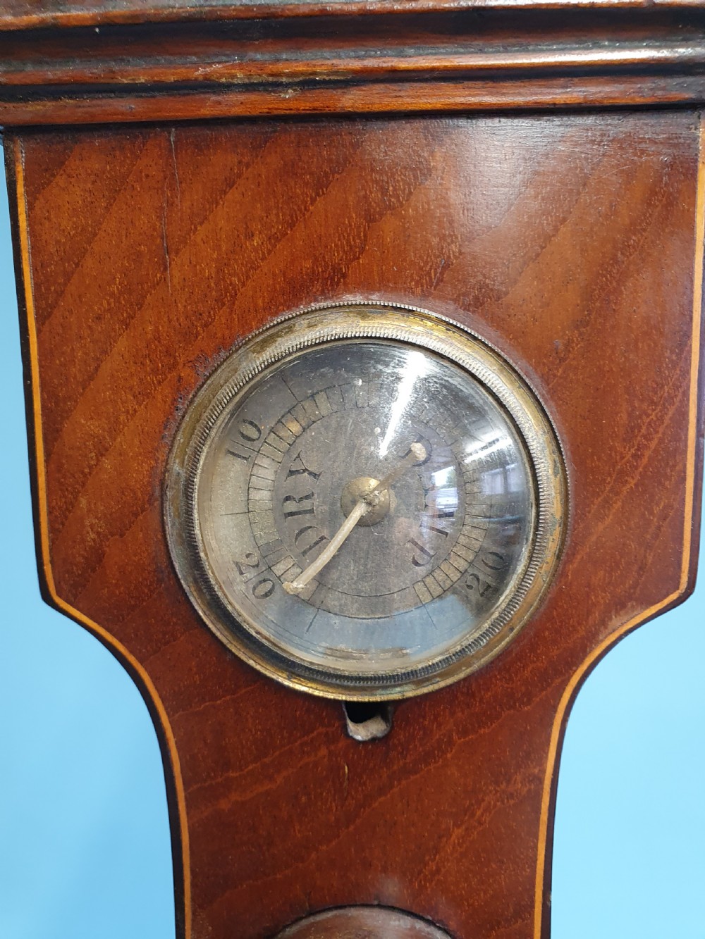William IV period mercury wheel barometer. View VIII