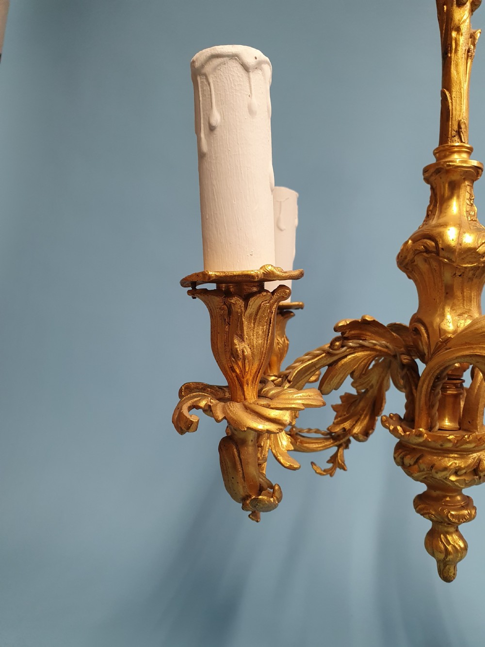 Super quality four arm gilt chandelier View VI