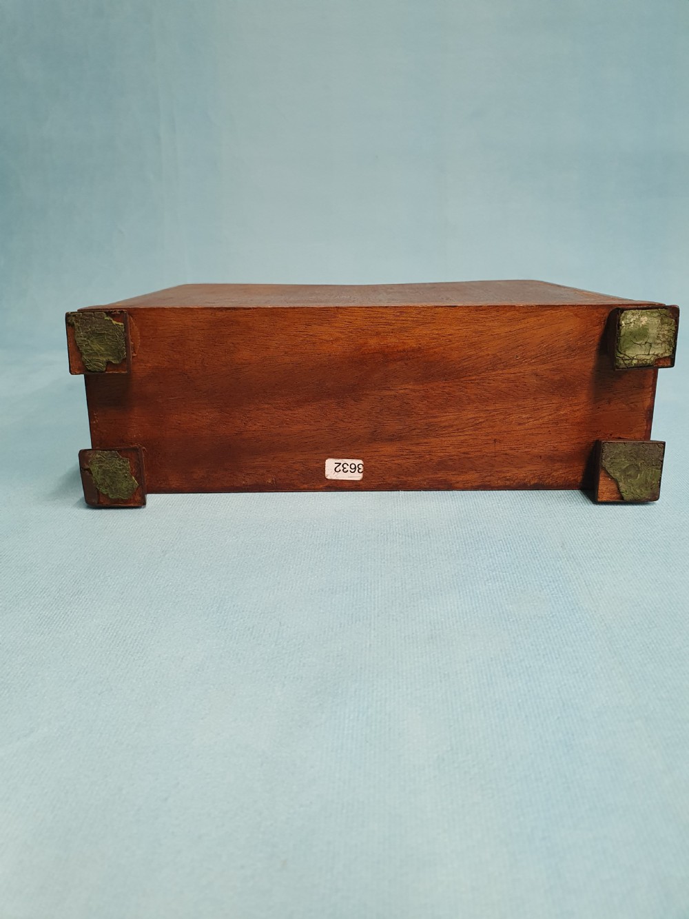 Art deco letter rack with short grain Coromandel wood View VI