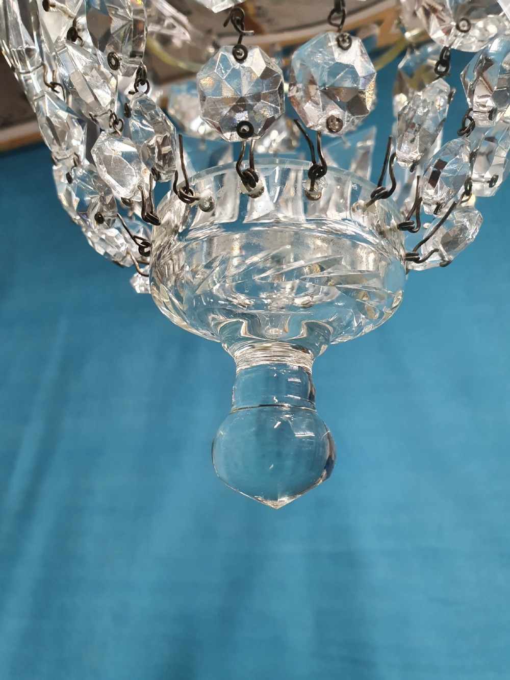 Early 20th century Pair of dome top chandeliers View VII