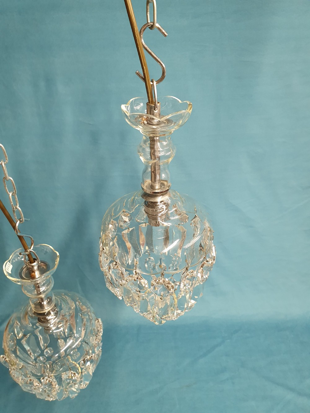 Early 20th century Pair of dome top chandeliers View VIII