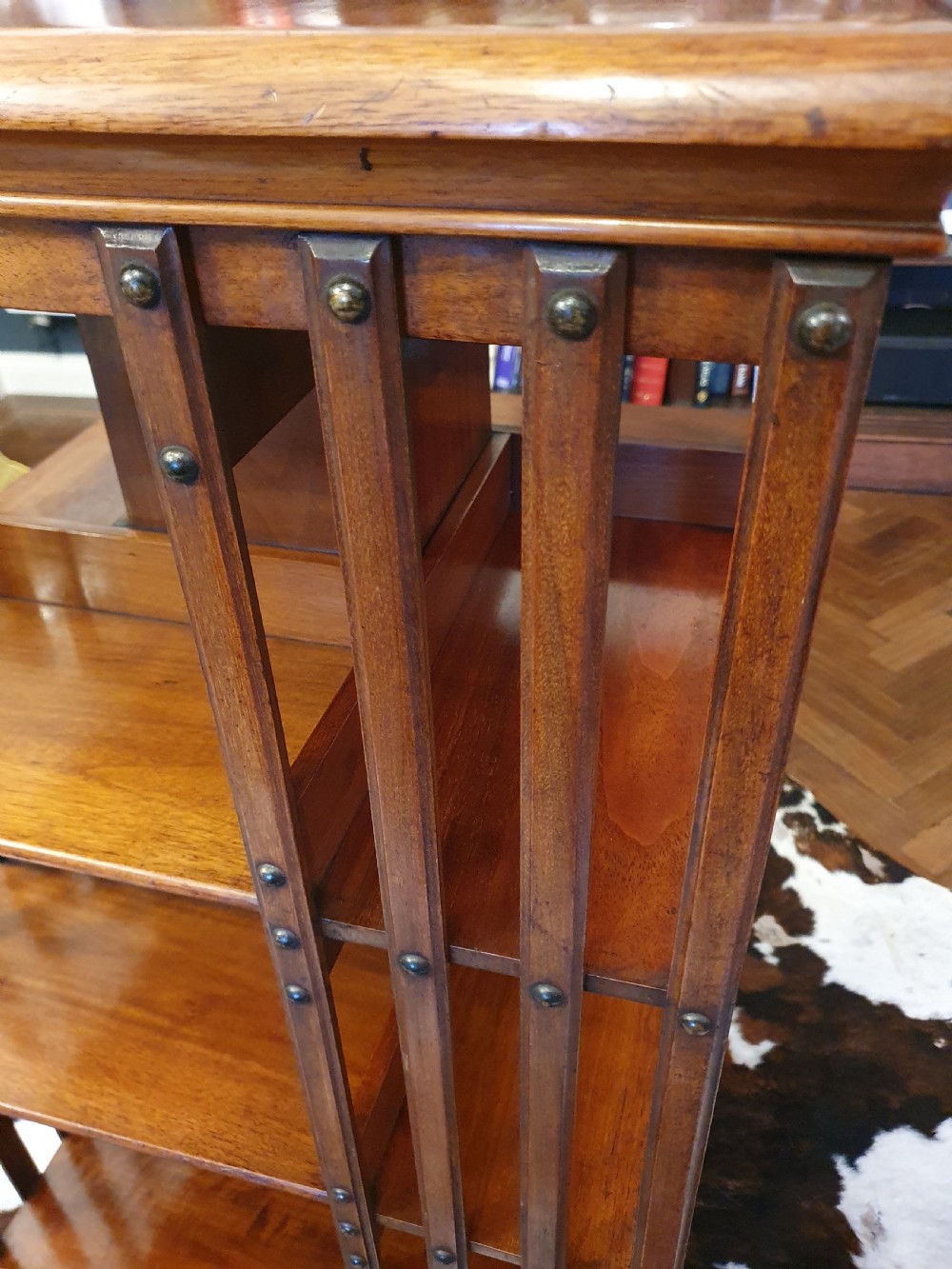 19th-century large revolving bookcase View IV