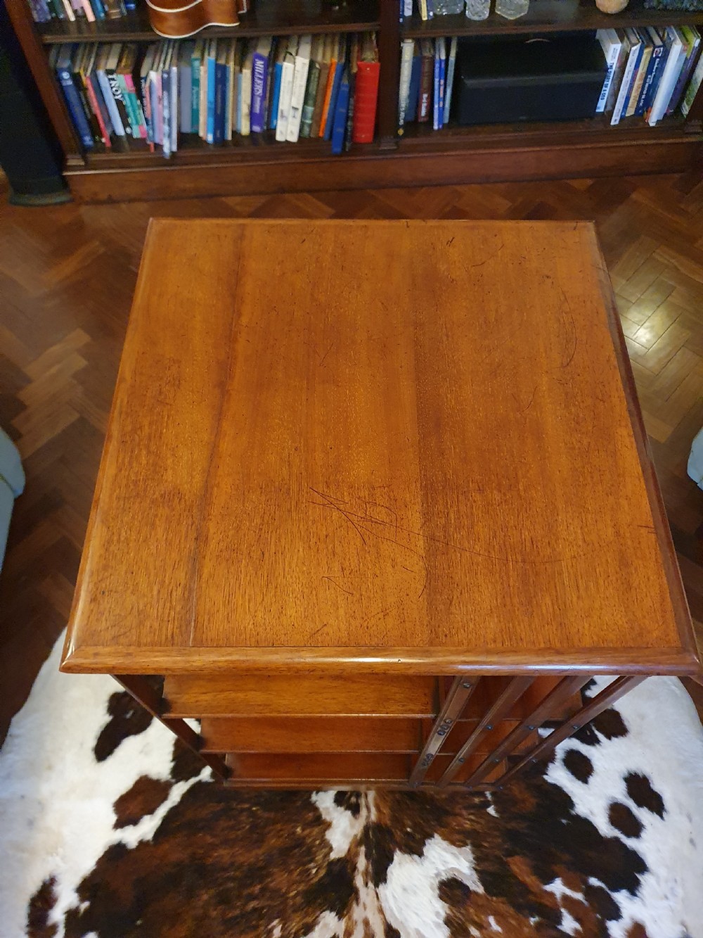 19th-century large revolving bookcase View VII