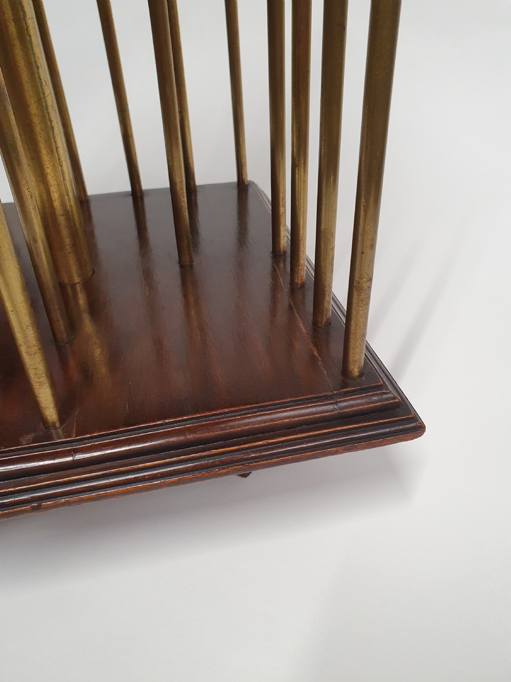 Small early 20th century revolving bookcase View II