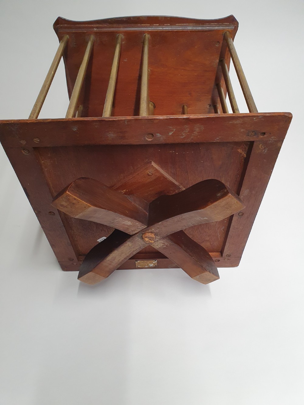 Small early 20th century revolving bookcase View III