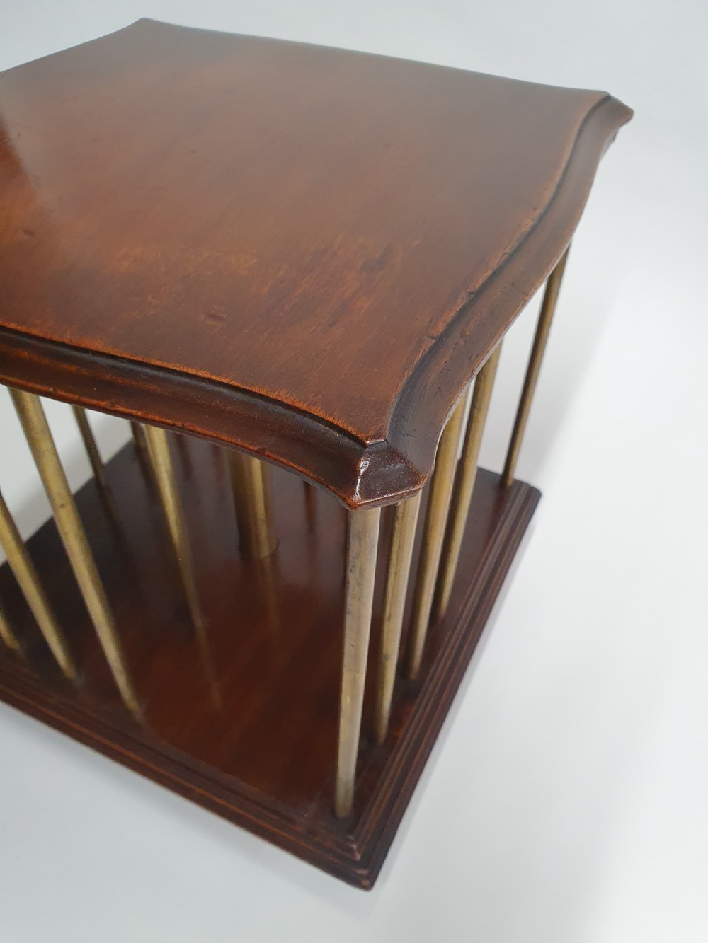 Small early 20th century revolving bookcase View V