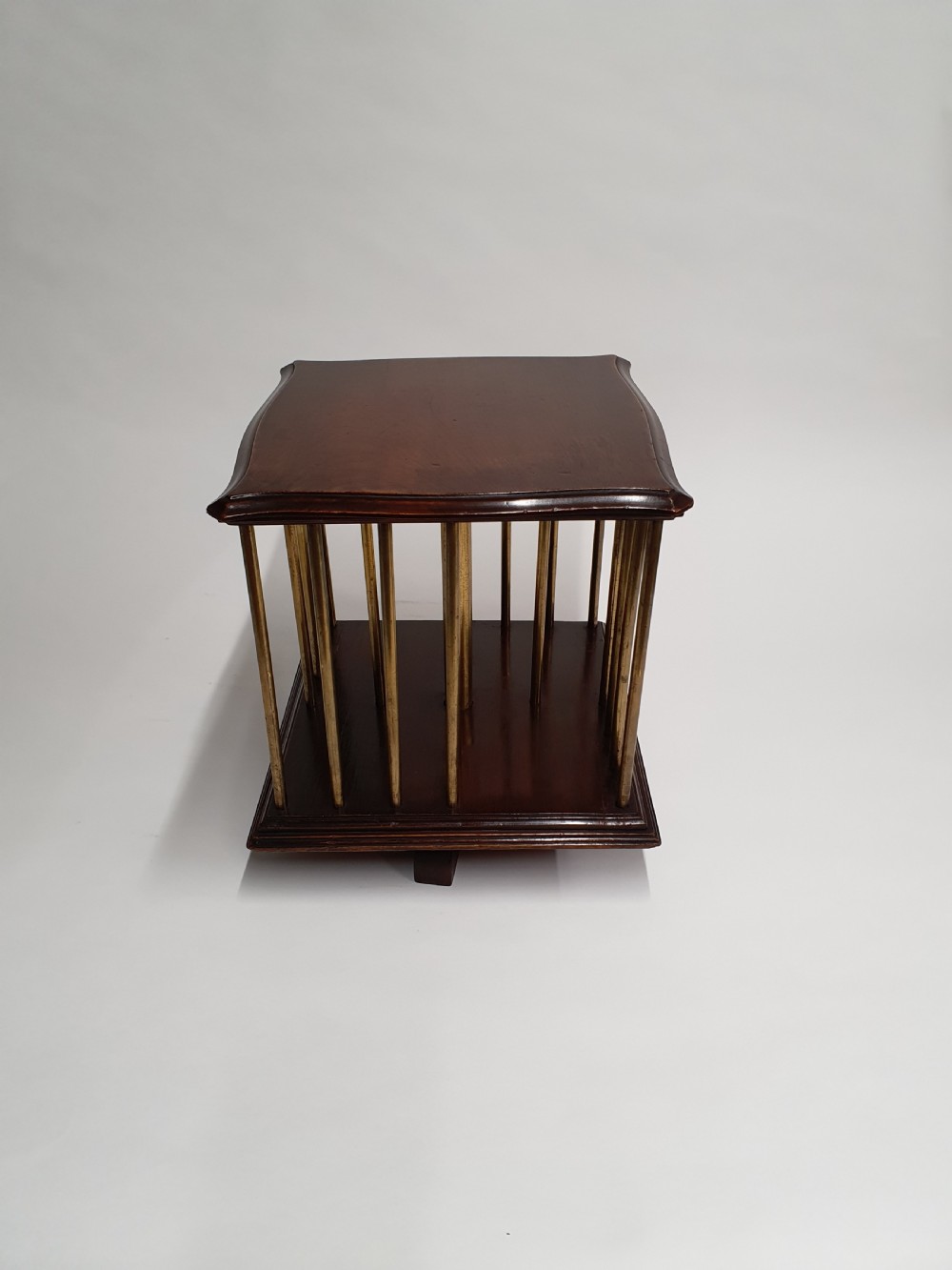 Small early 20th century revolving bookcase View VI