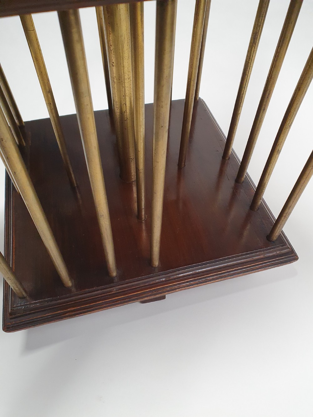 Small early 20th century revolving bookcase View VII