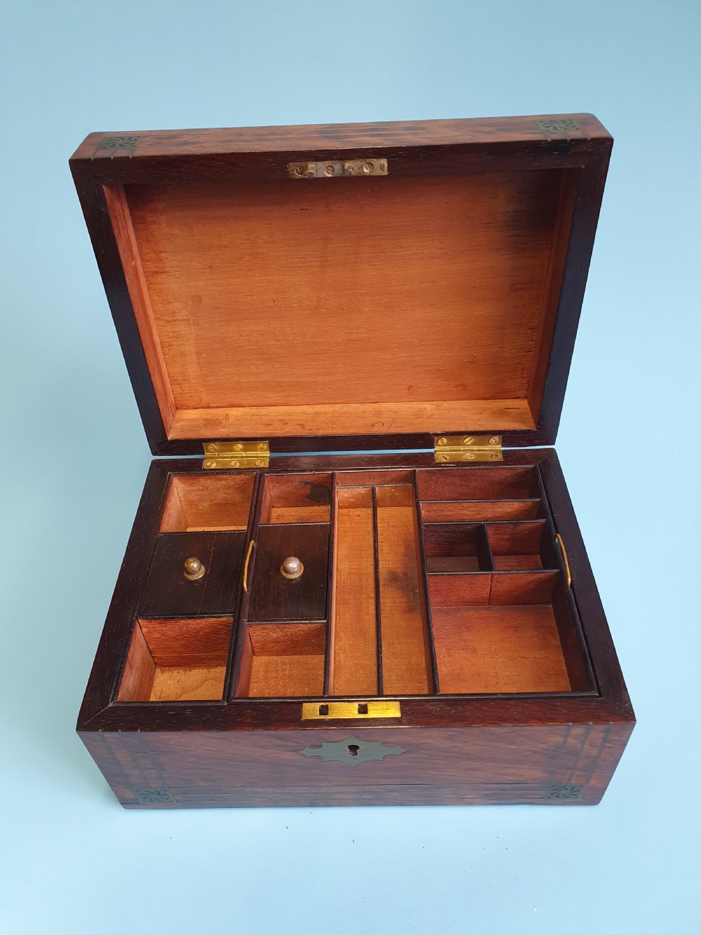 Early 19th century rosewood Jewellery box View III