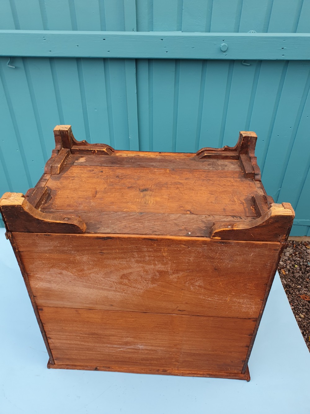 Late 19th-century four drawer chest 25 inches wide View II