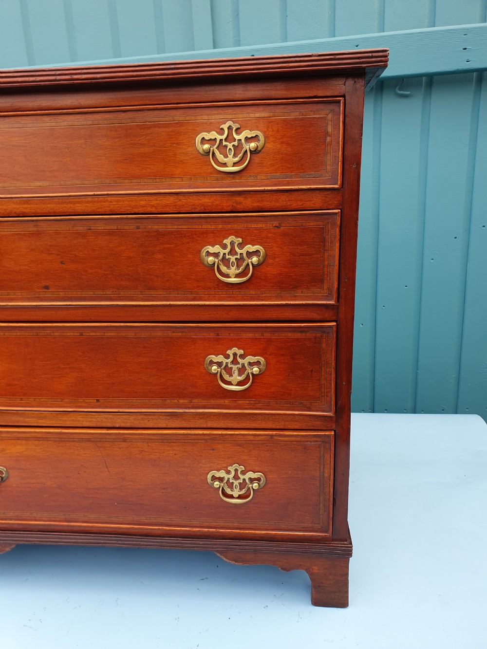 Late 19th-century four drawer chest 25 inches wide View III