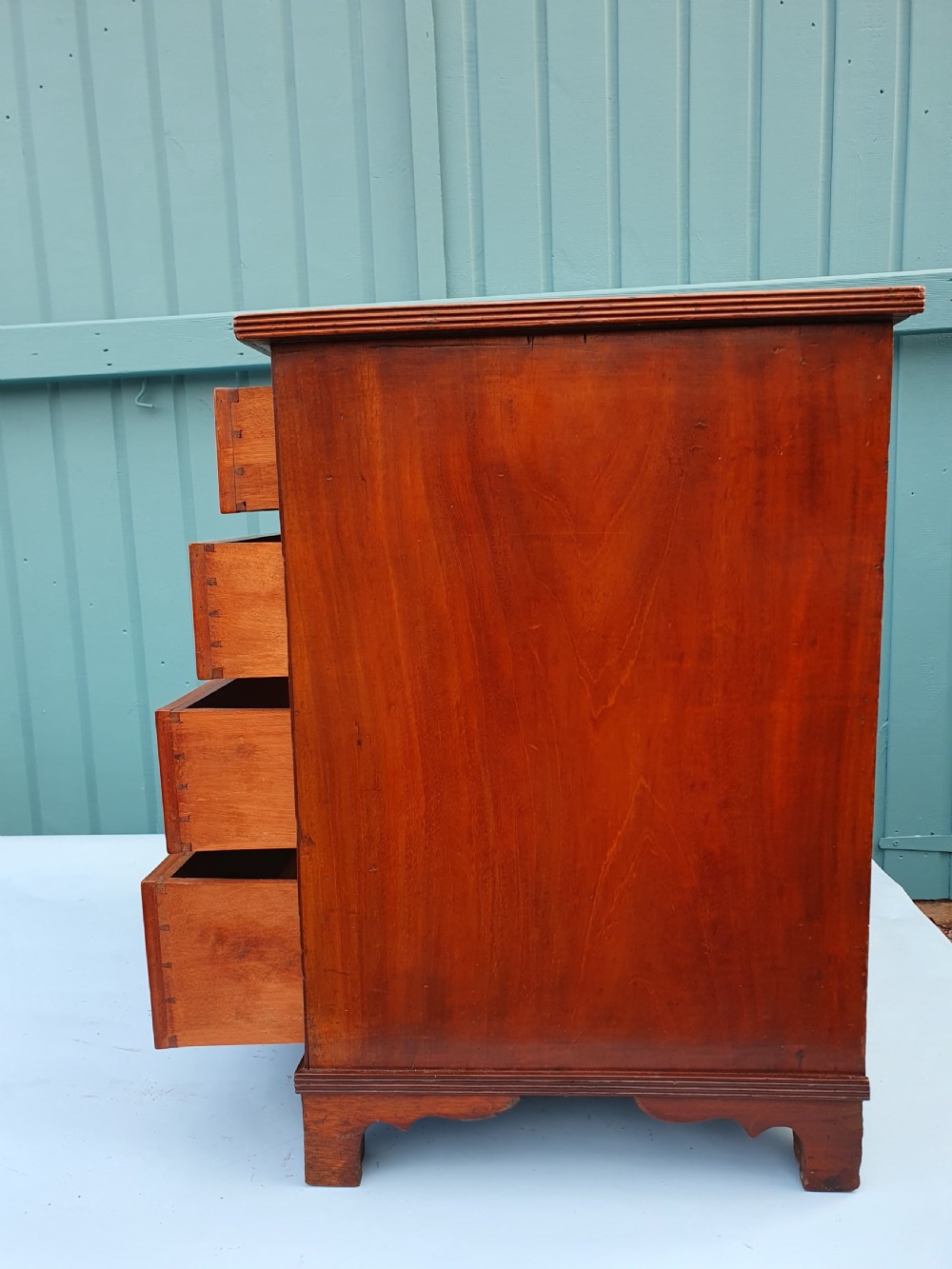 Late 19th-century four drawer chest 25 inches wide View IV
