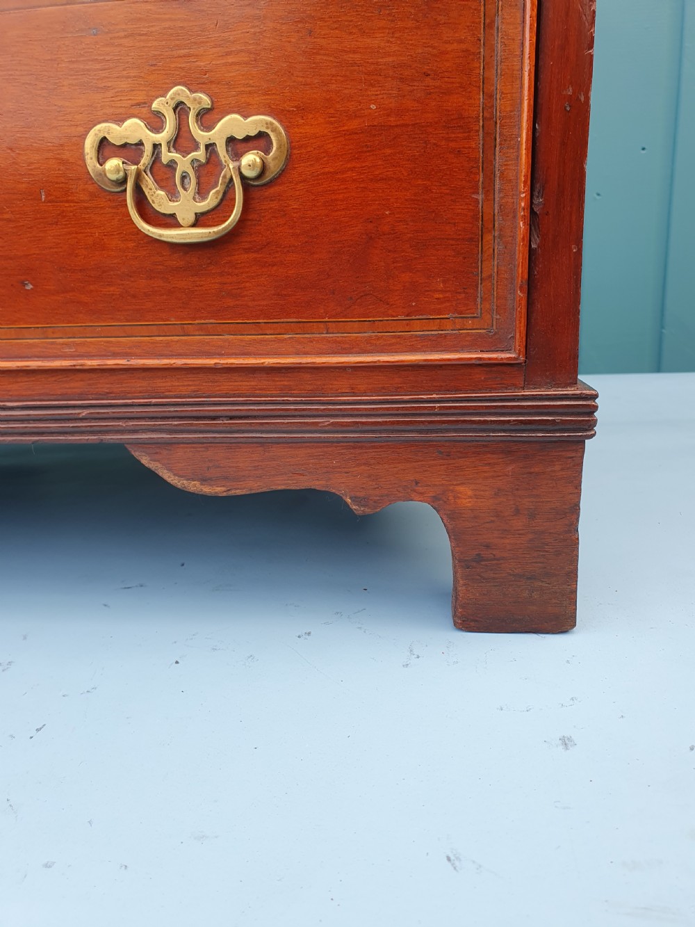 Late 19th-century four drawer chest 25 inches wide View VI