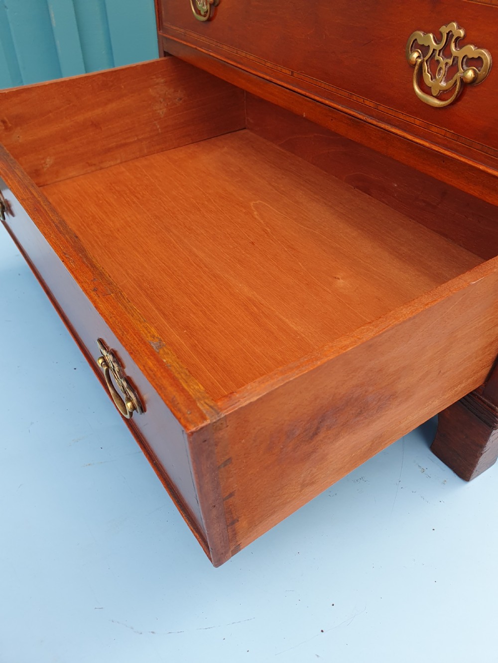 Late 19th-century four drawer chest 25 inches wide View IX
