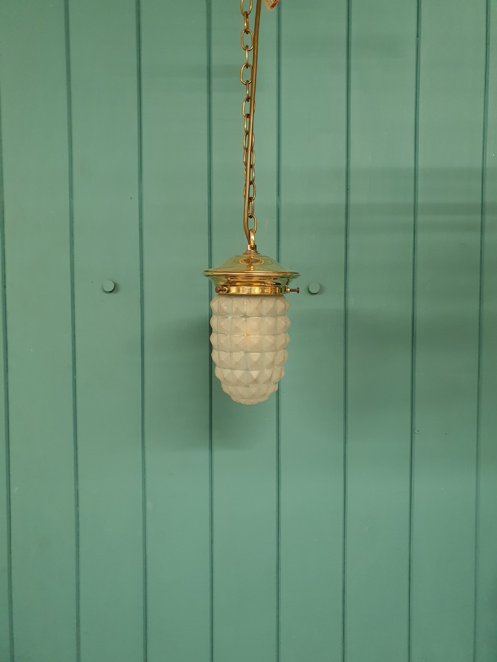 Early 20th century small pineapple shaped pendant