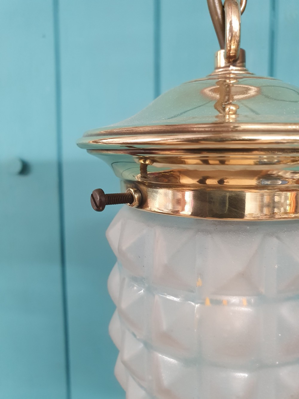 Early 20th century small pineapple shaped pendant View II