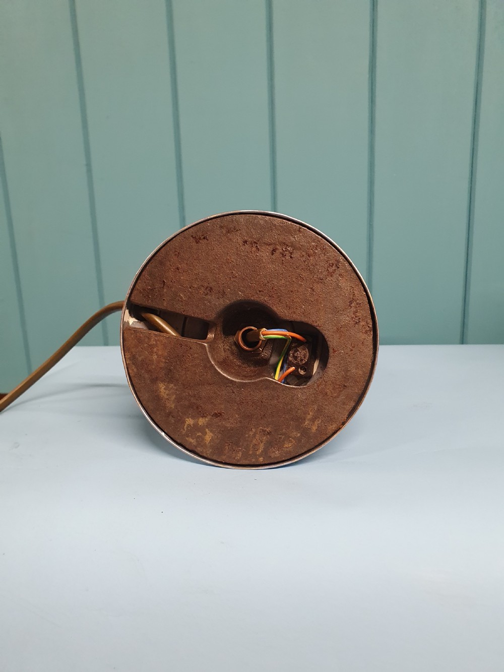 Art Deco Empire Torch lamp View III