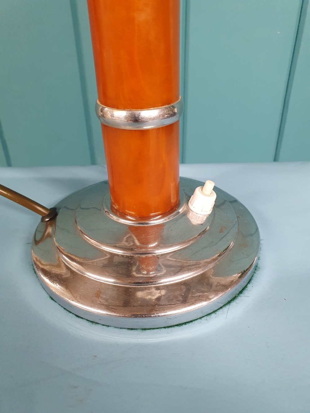 Art Deco Empire Torch lamp View VIII