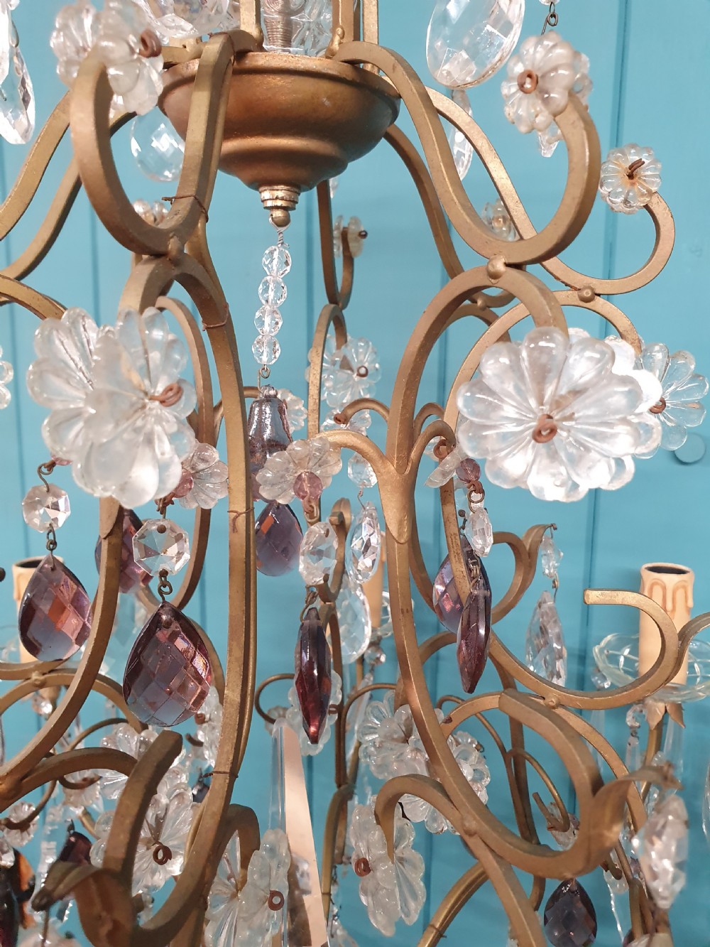 Early 20th Century French 8-Arm Chandelier 25
