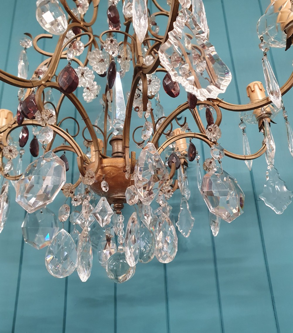 Early 20th Century French 8-Arm Chandelier 25