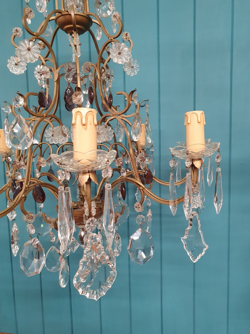 Early 20th Century French 8-Arm Chandelier 25