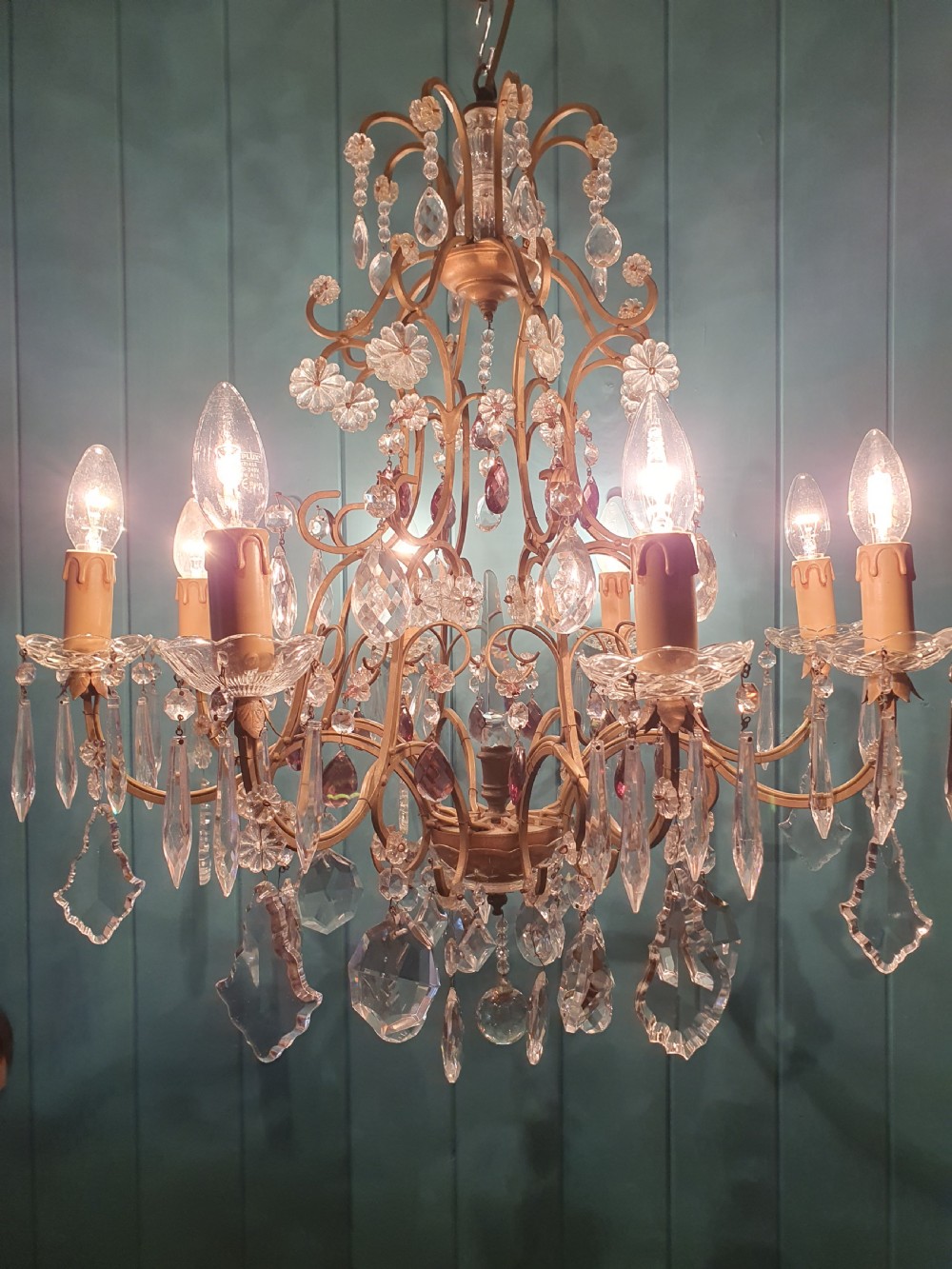 Early 20th Century French 8-Arm Chandelier 25