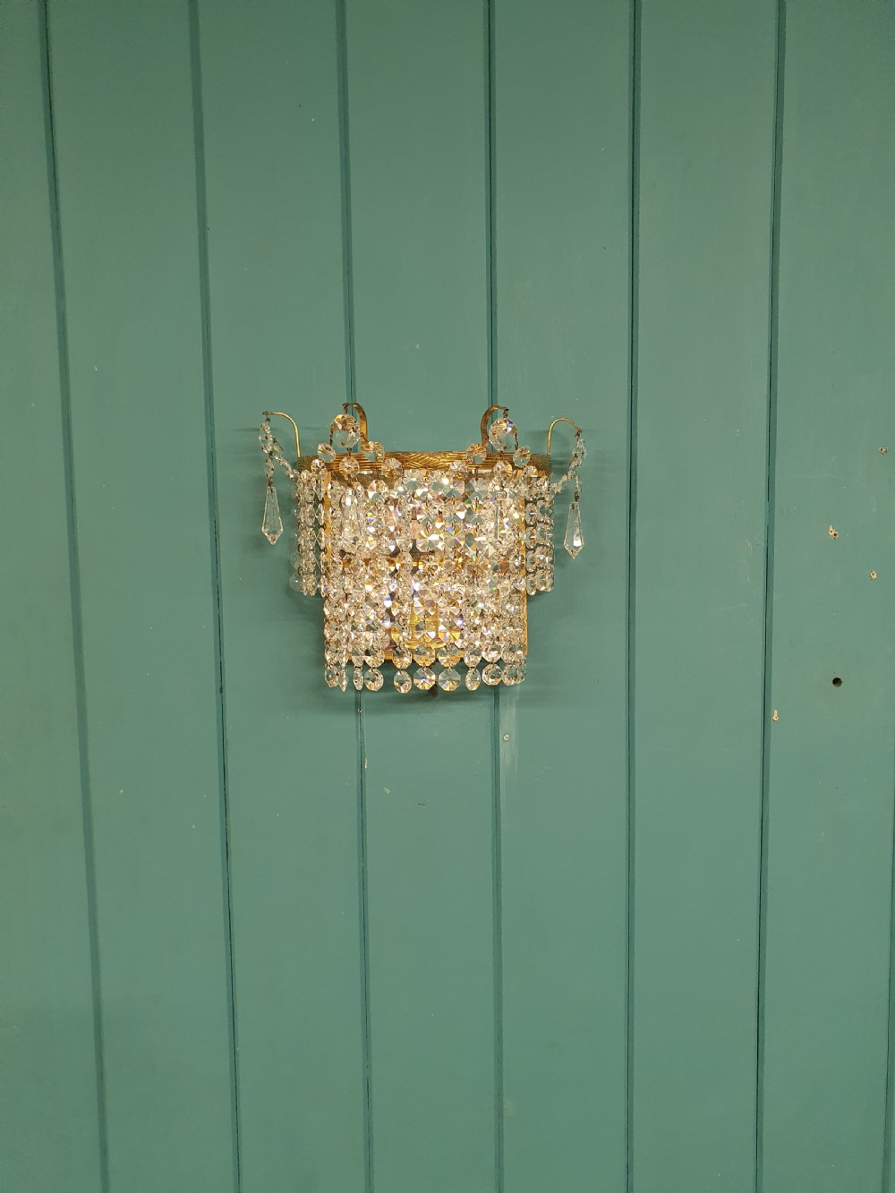 Early 20th century antique wall light