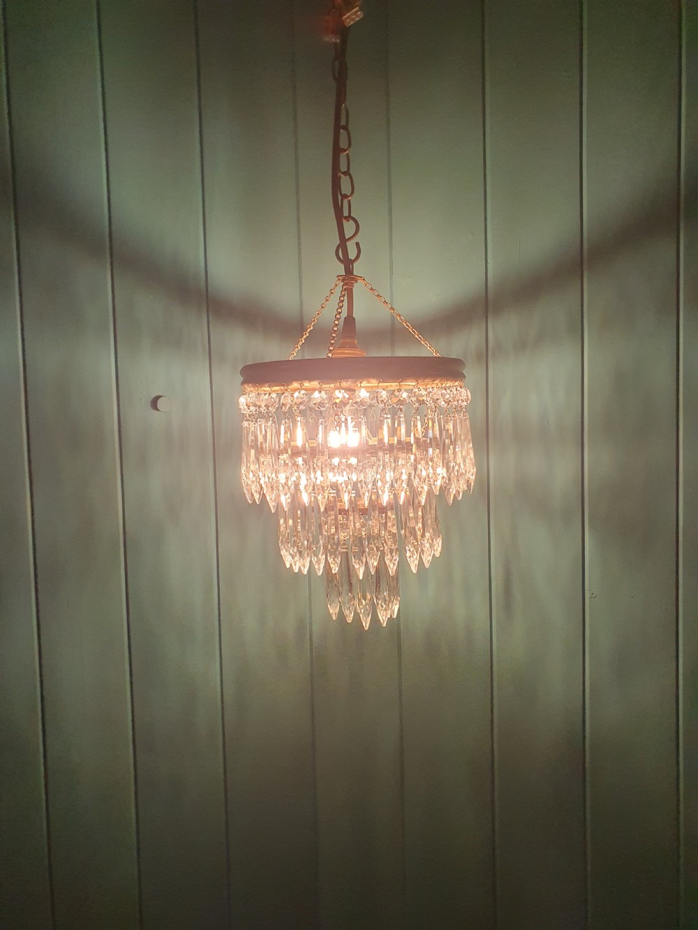 20th century spike chandelier 8