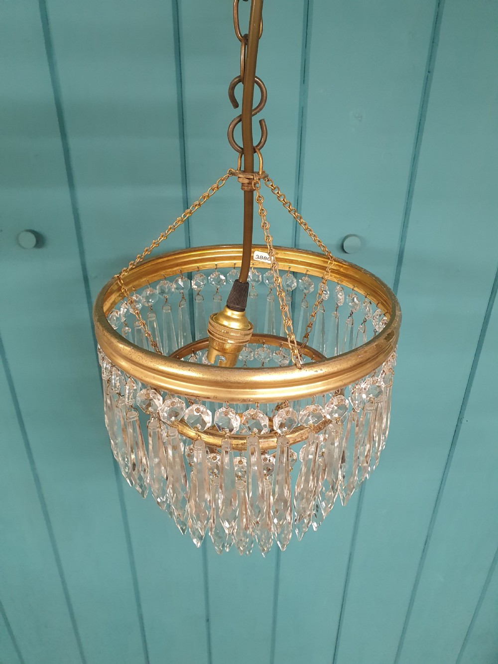 20th century spike chandelier 8