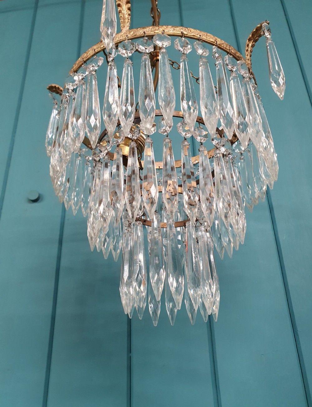 Antiques spike chandelier 11