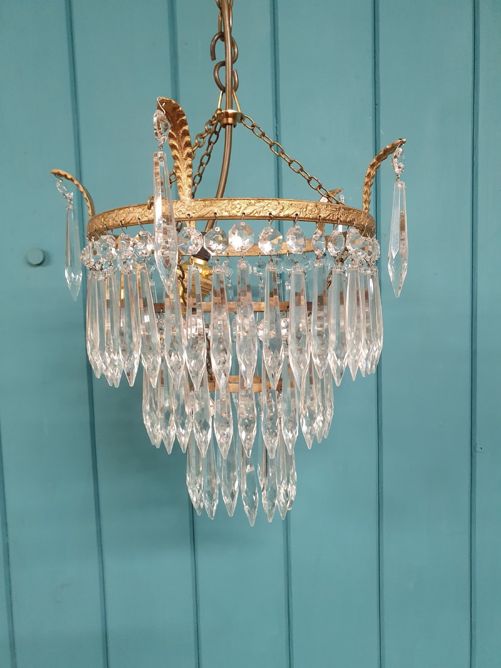 Antiques spike chandelier 11