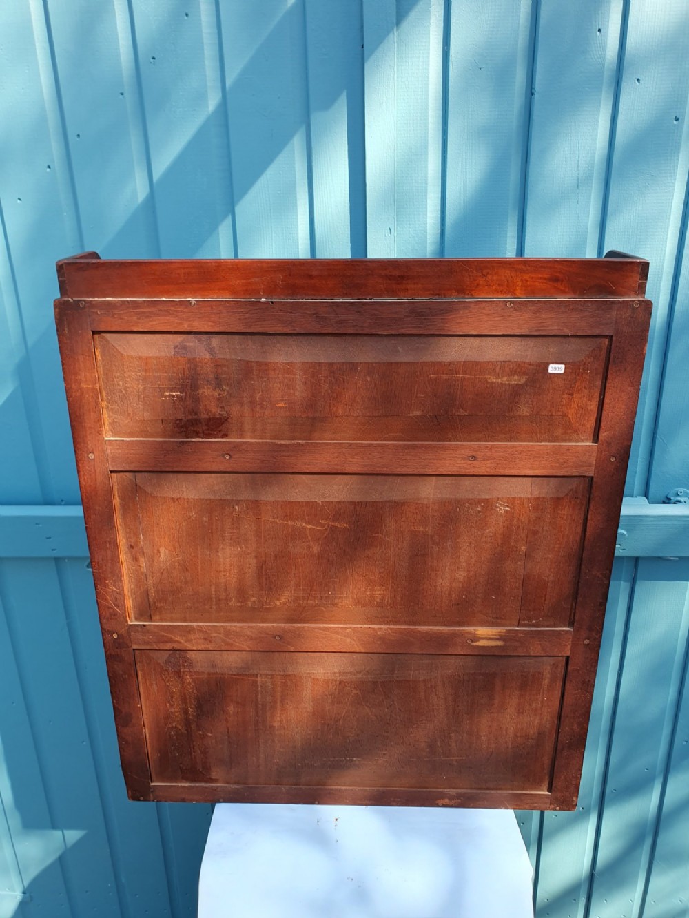 Georgian four tier mahogany bookcase View V