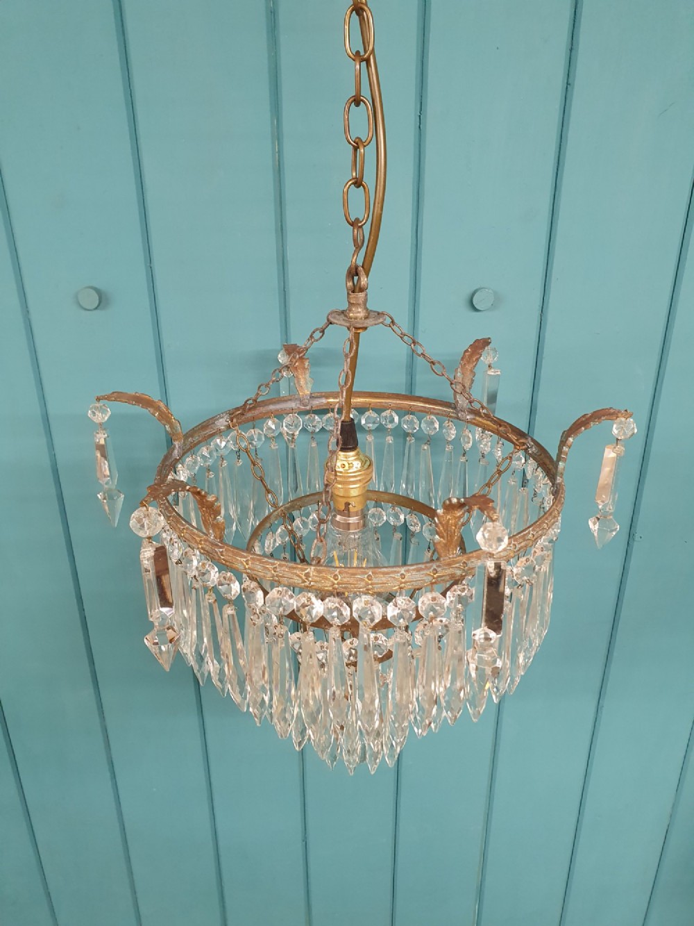 Antiques spike chandelier 13