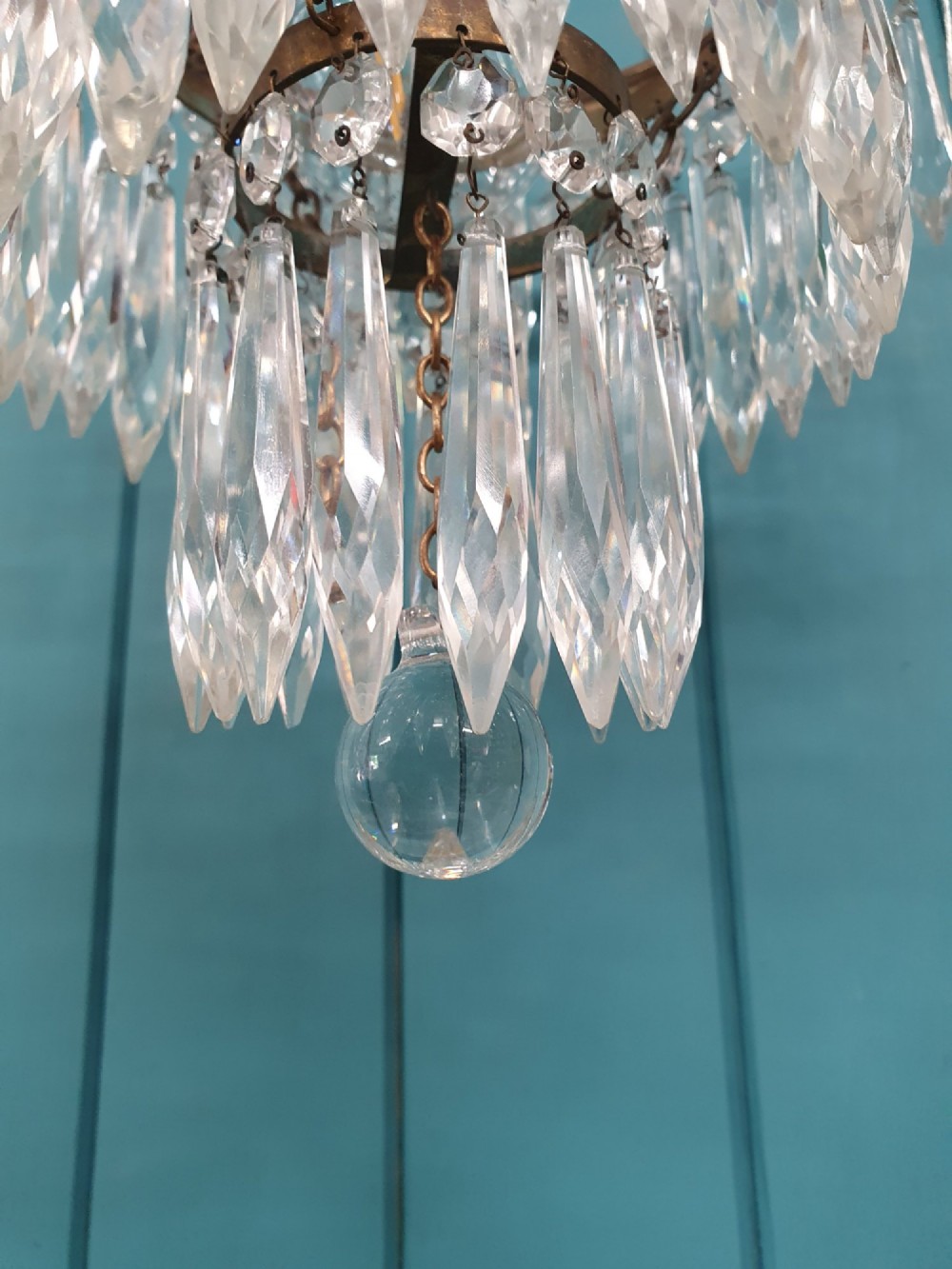 Antiques spike chandelier 13