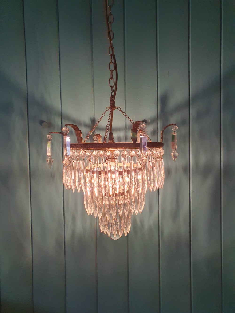Antiques spike chandelier 13
