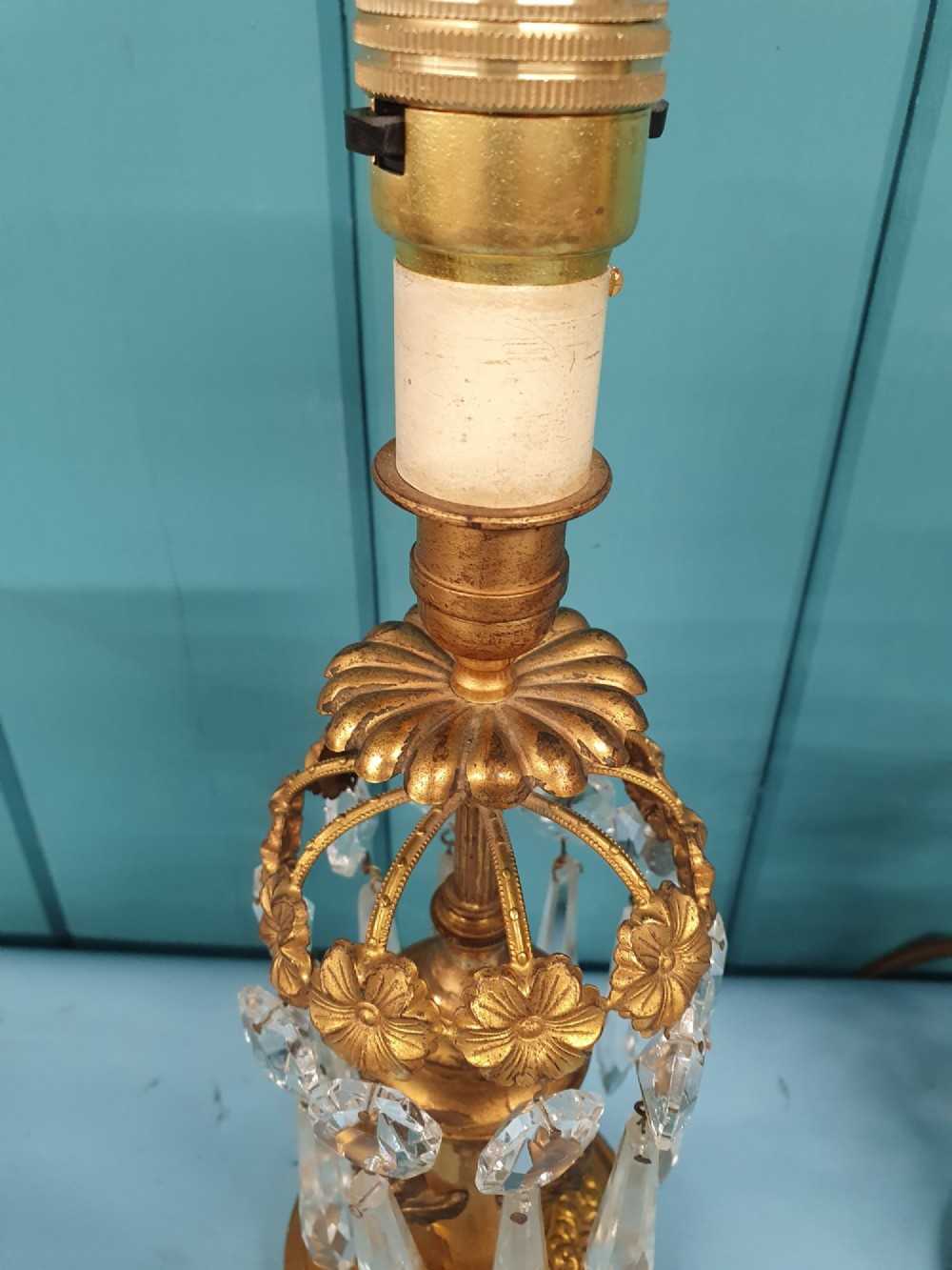 Pair of early 20th century table lamps View III