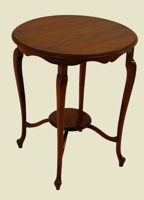 Table Side Tea Coffee Occasional Small Antique 2 Tier