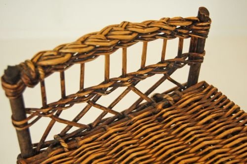fig 1. French Bread Basketware Woven Bread Bin Basket Wicker