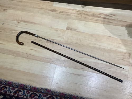 Gentleman’s Partridge Wood Walking Stick Sword Stick
