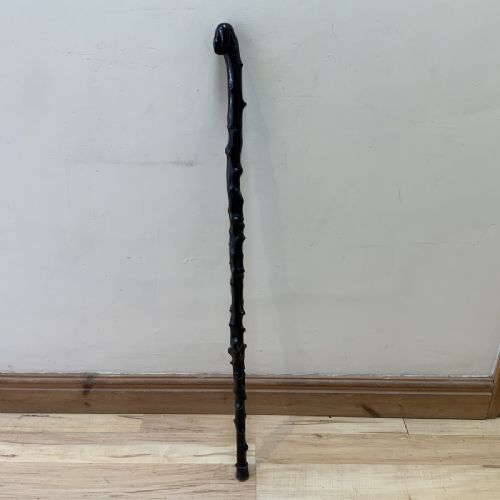 Irish Blackthorn Walking Stick Sword Stick with Double Edged Blade
