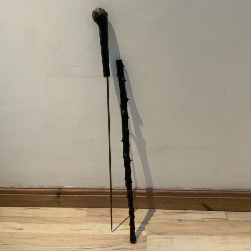 Irish Blackthorn Walking Stick Sword Stick
