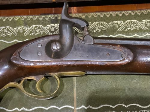 PERCUSSION PISTOL 1858 TOWER LONDON - ADDITIONAL PHOTO 1