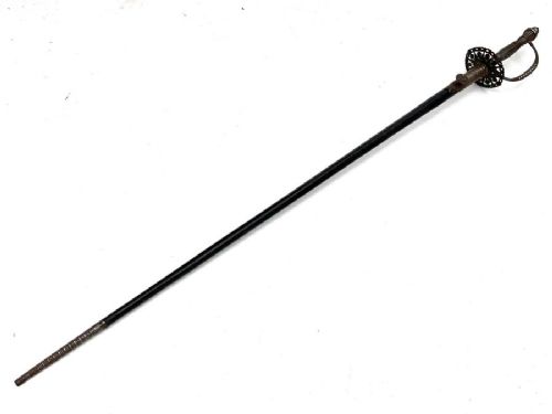 Rapier and Scabbard Circa 1720