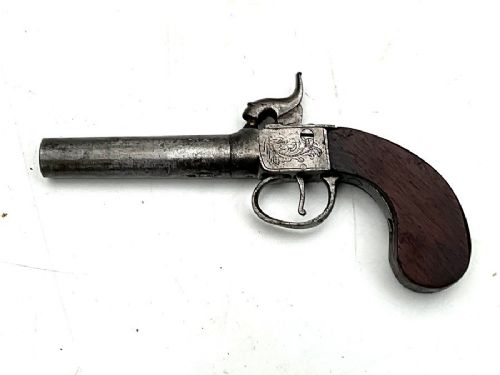 PERCUSSION POCKET PISTOL CIRCA 1850S