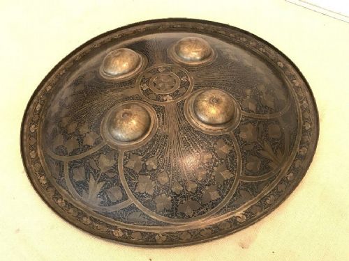 Early 18th Century Islamic Shield Large in Size Heavily Decorated