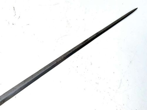 A tapered dark wooden swagger stick featuring a polished silver-toned metal pommel cap and a protective metal ferrule. View VI