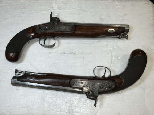 Pair of Percussion Pistols by H Tatham London
