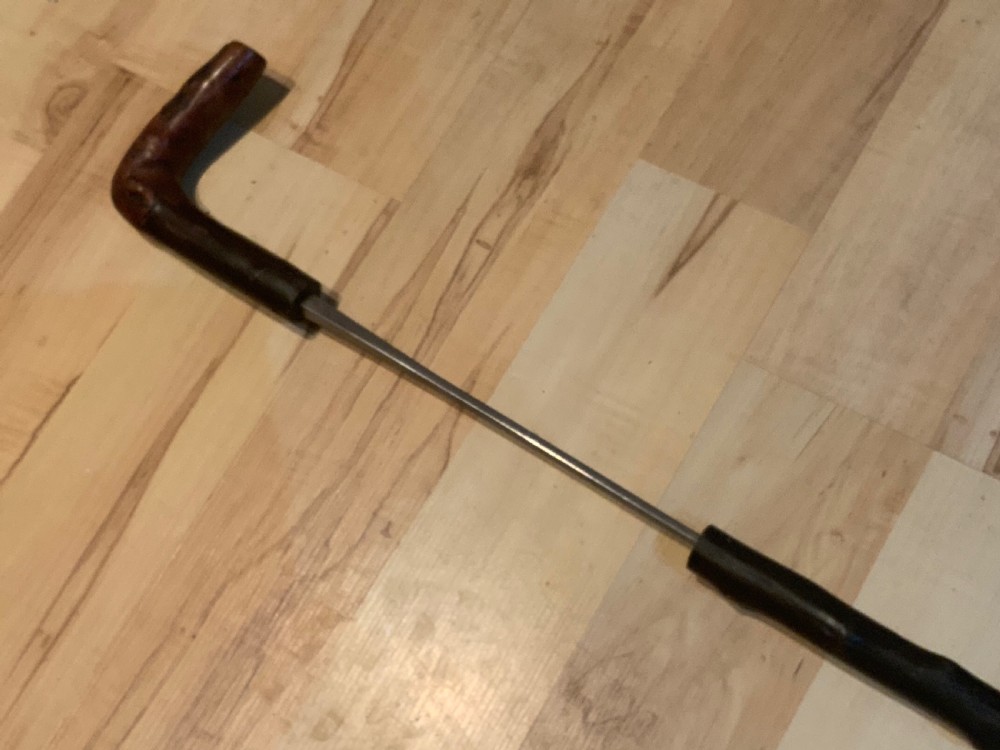 Irish Blackthorn walking stick sword stick  View VII
