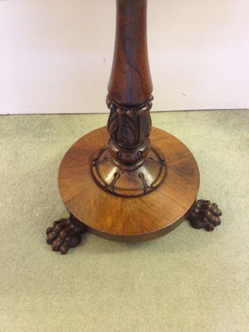 REGENCY ROSEWOOD WINE TABLE View III