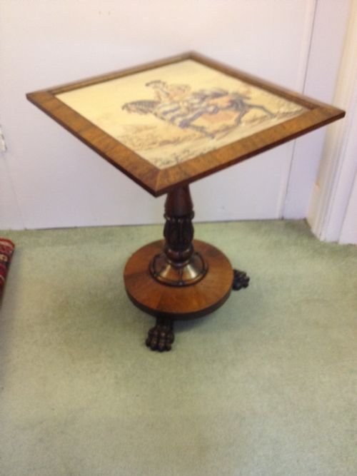 REGENCY ROSEWOOD WINE TABLE View IV